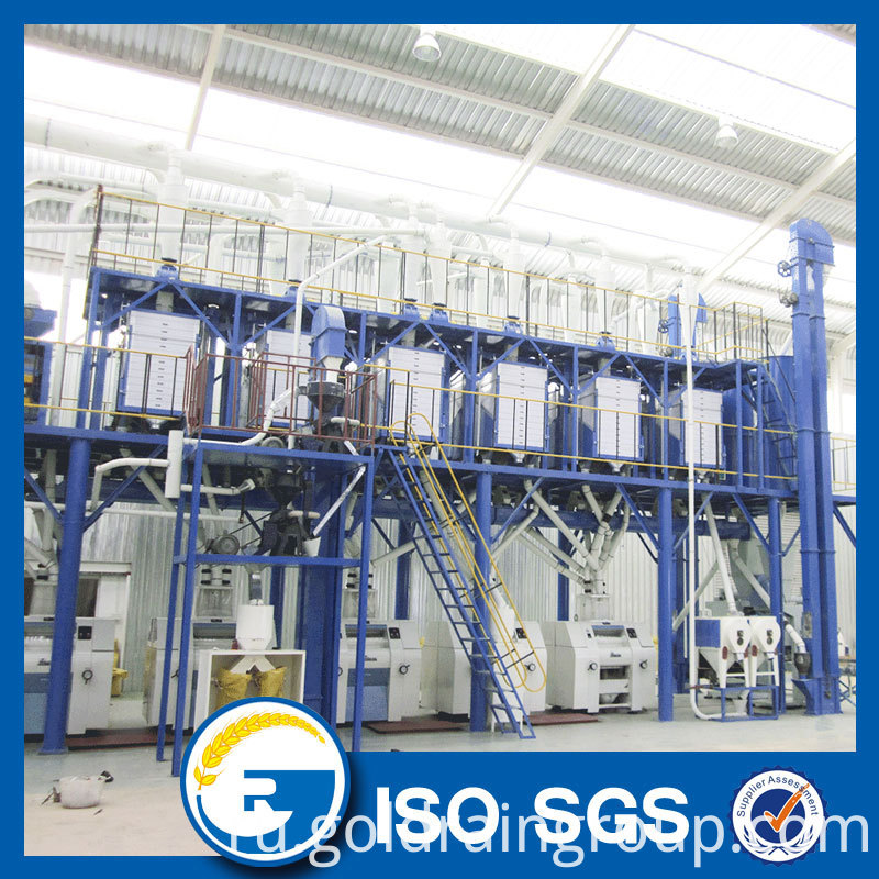 100 ton per day maize mill